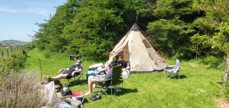 North Rhinns Camping