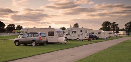 Uttoxeter Racecourse Caravan And Motorhome Club Site