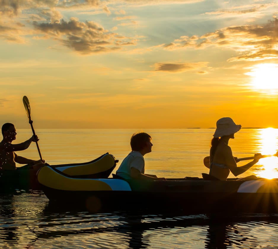 Canoeing and Kayaking in Port Isaac, Cornwall, South West England, UK