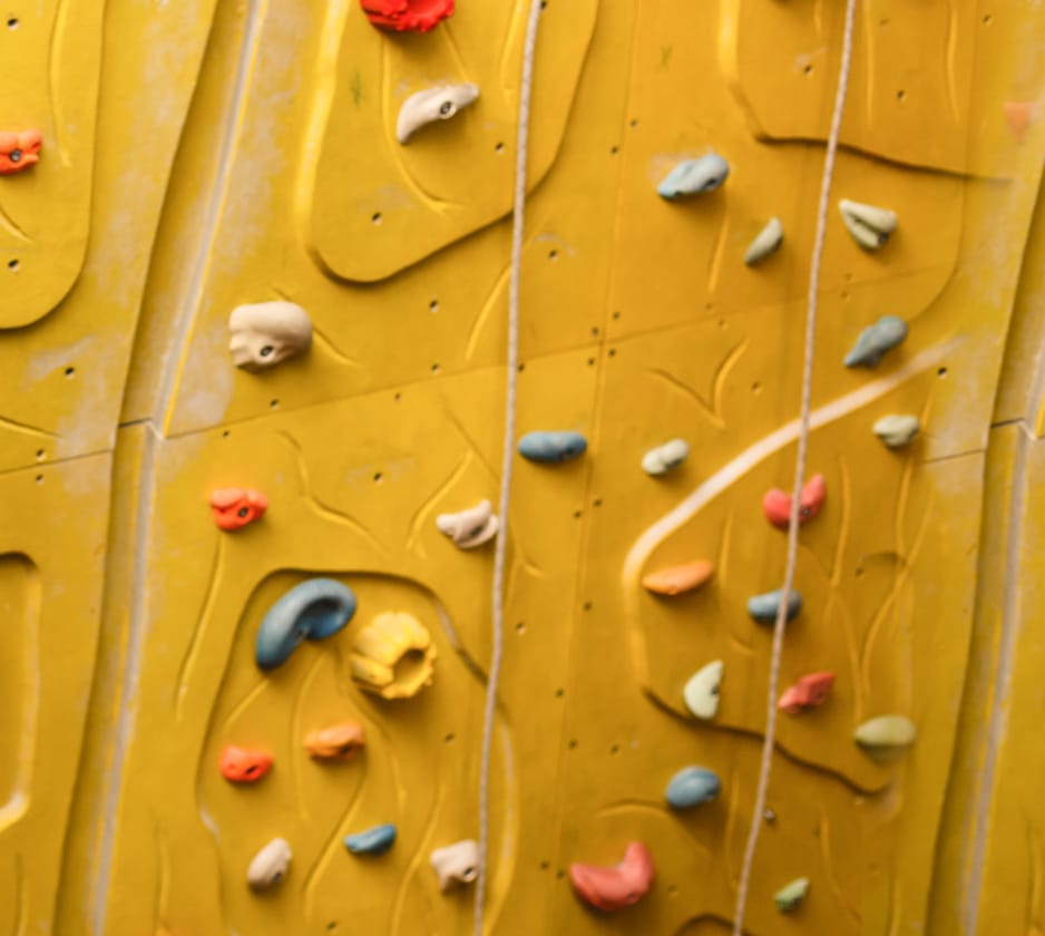 Climbing in Redruth, Cornwall, South West England, UK