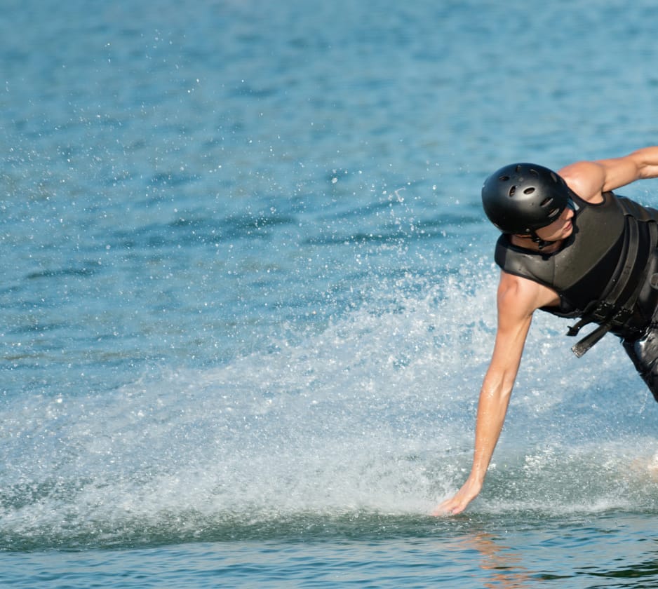 Wakeboarding in Portsmouth, Hampshire, South East England, UK