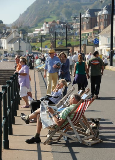 Sidmouth, Devon, South West England, UK
