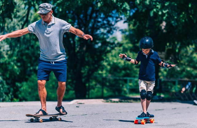 Skateboarding