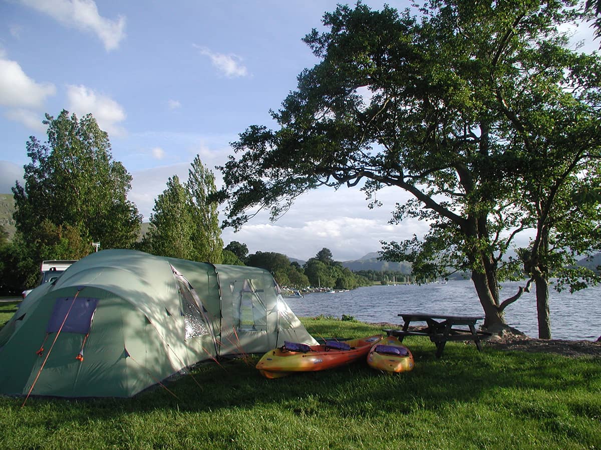 Waterside House Campsite accommodation - Beautiful camping and glamping site featured in HolidayFox article