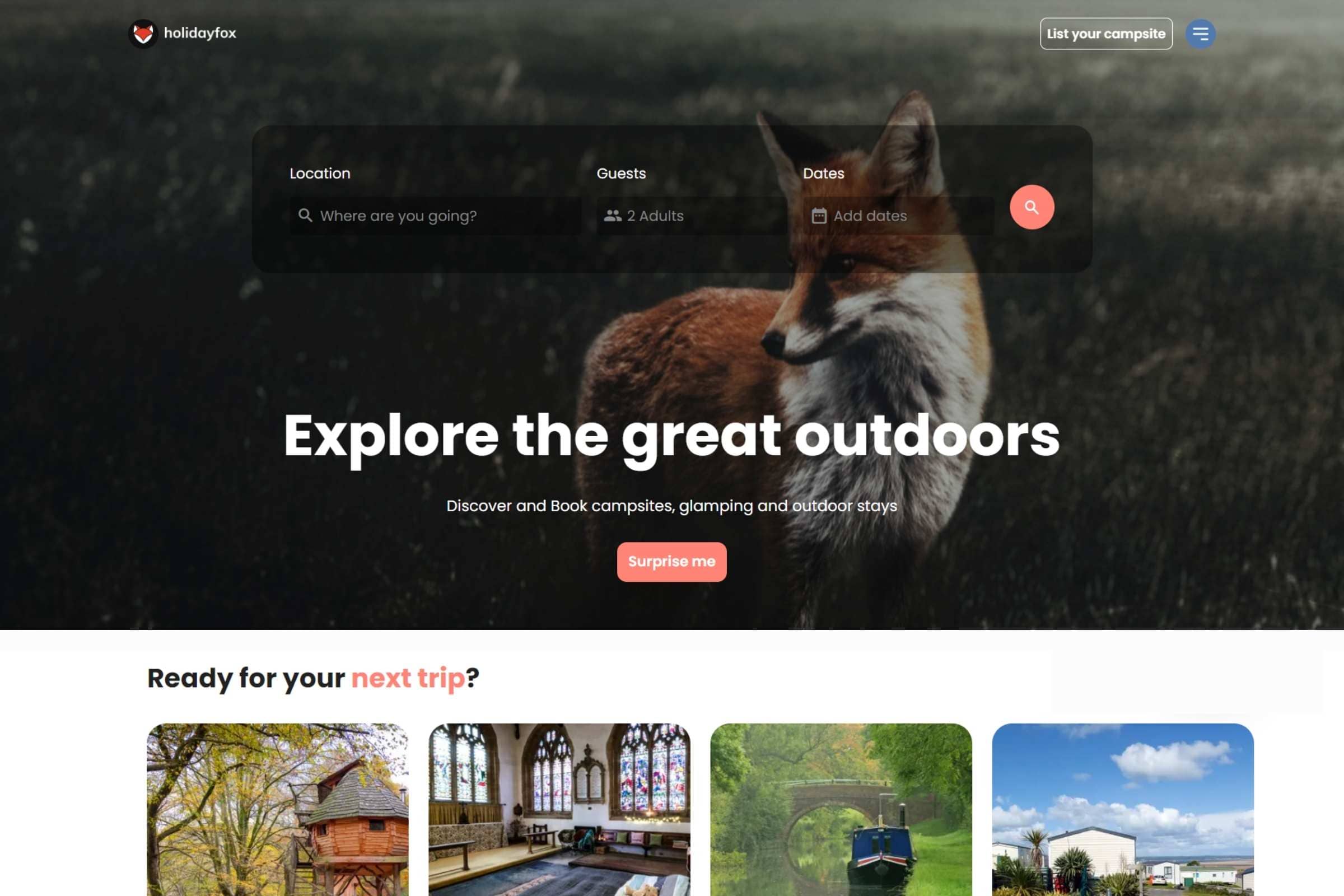 5. More Traffic To Your Property At No Extra Cost accommodation - Beautiful camping and glamping site featured in HolidayFox article