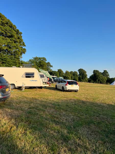Non-electric Grass Touring Pitch (sloping, members only)