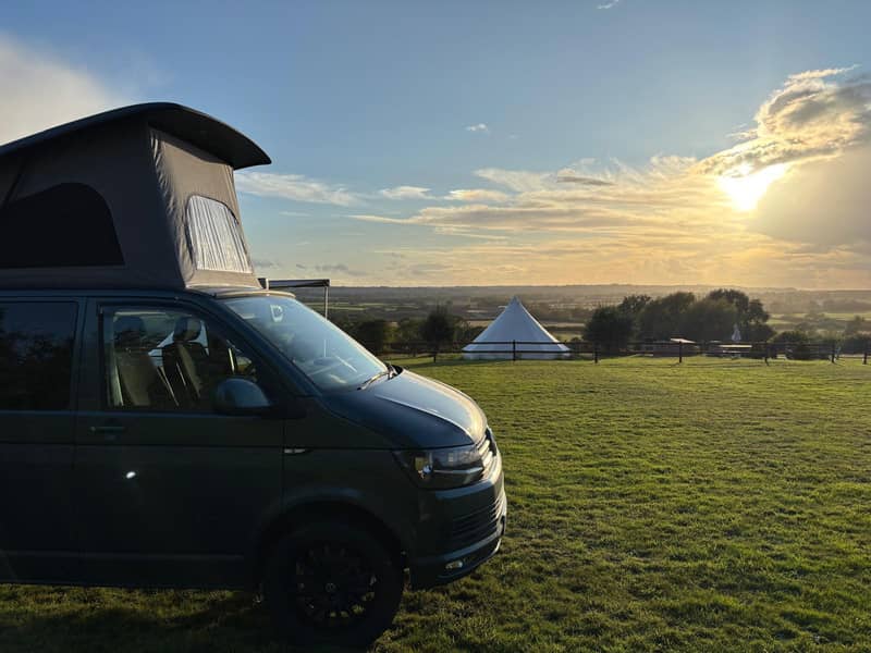 Non-electric Grass Touring Pitch (sloping, members only)