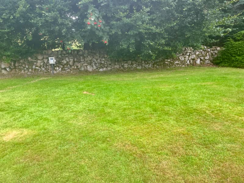 Grass Tent Pitch