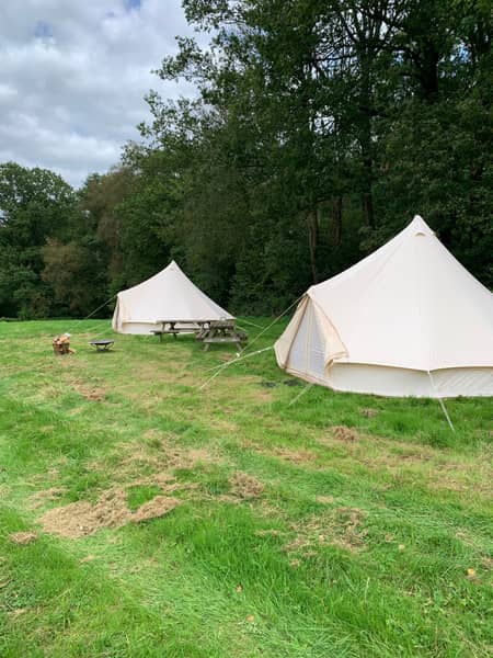 Furnished Bell Tent