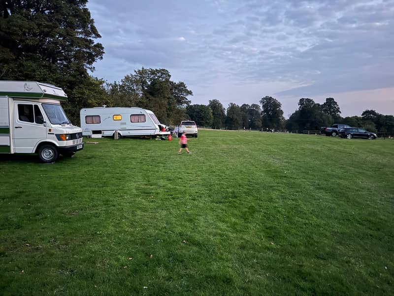 Non-electric Grass Touring Pitch (sloping, members only)