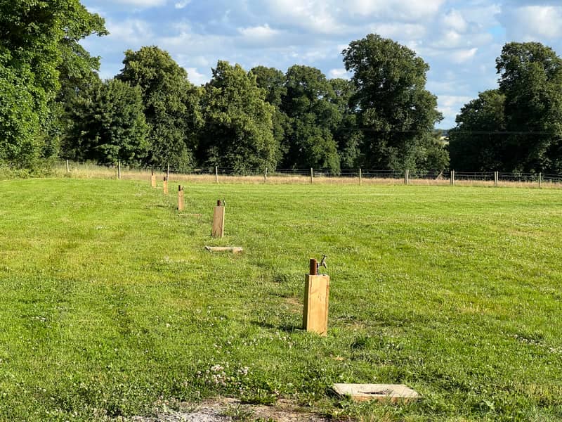Non-electric Grass Touring Pitch (sloping, members only)