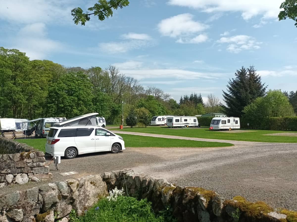 Touring Pitch with Electric