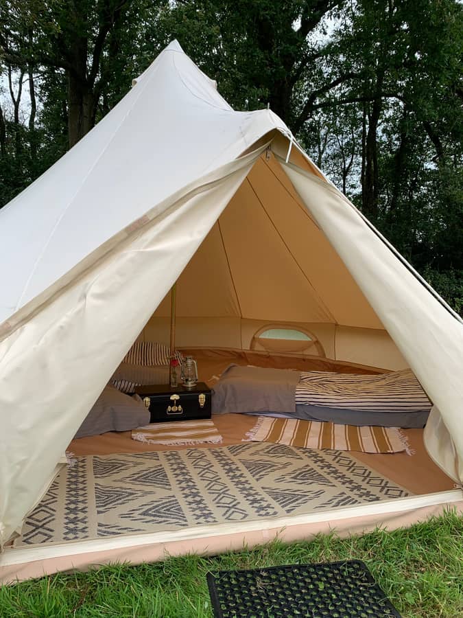 Furnished Bell Tent