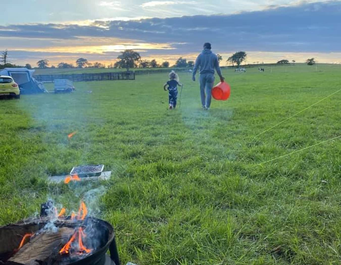 Hillend Camping & Motorhome Aire Ayrshire