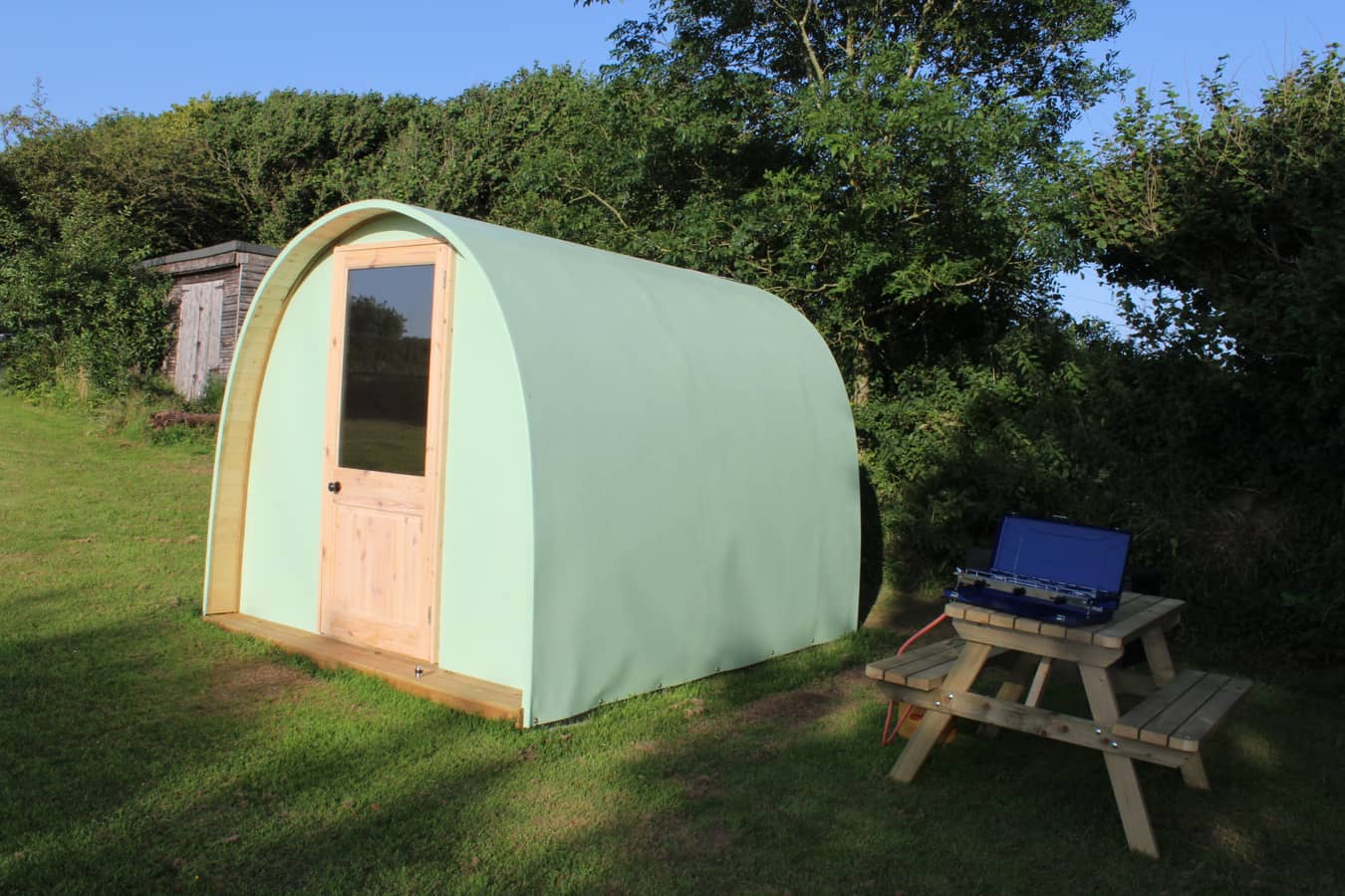 Glamping Pod at The Pod Garden